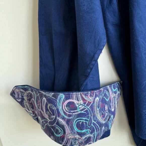 Robert Graham Blue on Blue Long Sleeve Shirt - Picture 3 of 3